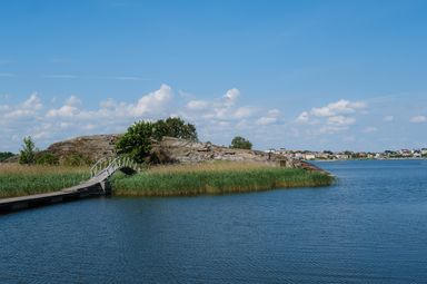 View of small island in Karlskrona