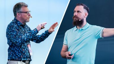 Martin Hellspong and Daniel Raniz Raneland